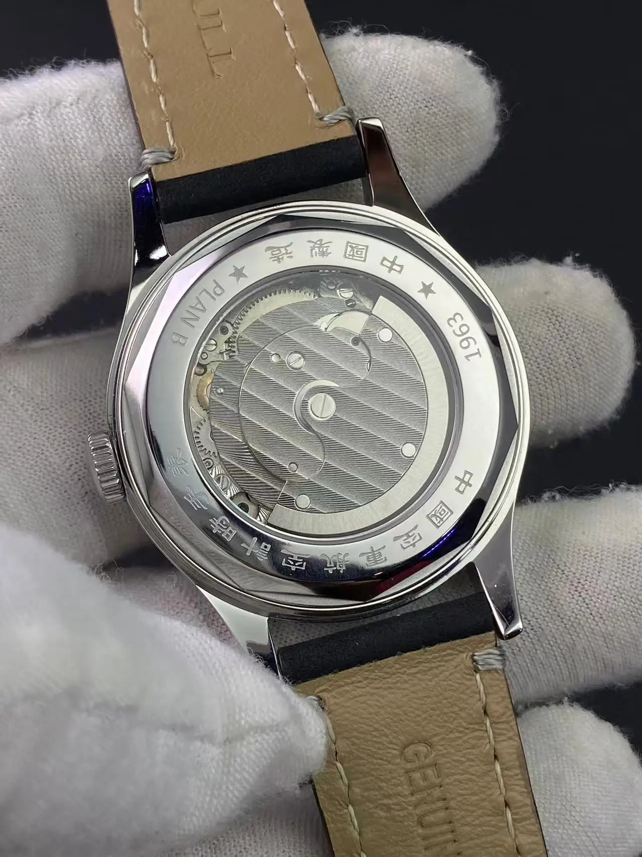 SEAKOSS Seagull ST1780 Movement 1963 Automatic Mechanical Men's Watch Retro Night Light Waterproof Sapphire Luminous Wristwatch