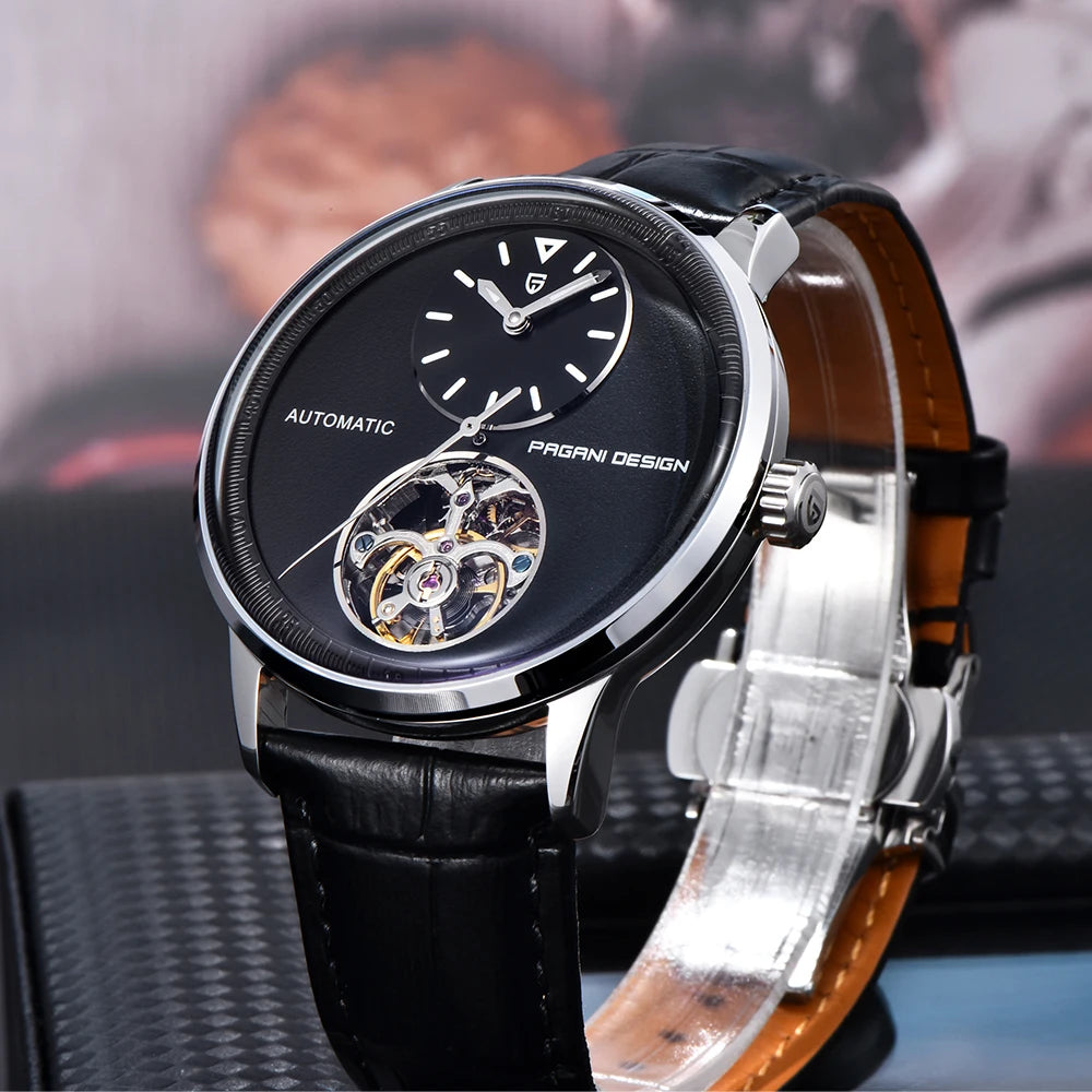2025 New PAGANI DESIGN 42MM Men's Mechanical Watches Luxury Business Waterproof 10Bar Stainless Steel Automatic Watch for Men