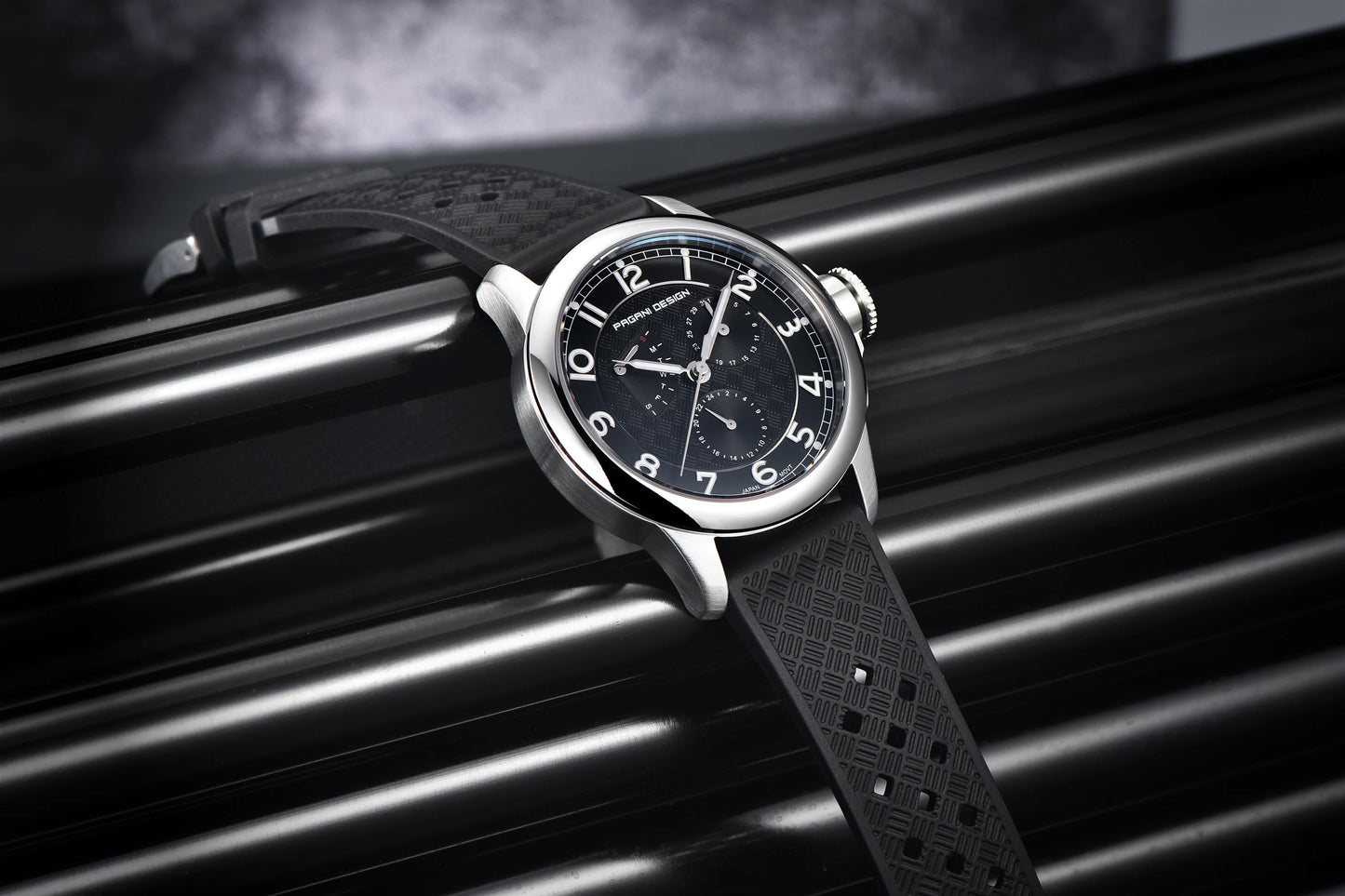 PAGANI DESIGN 2024 New Men's Watches Luxury Quartz Watch Men Multifunction Date Wrist watch Men Sapphire crystal Japan VH88 Movt