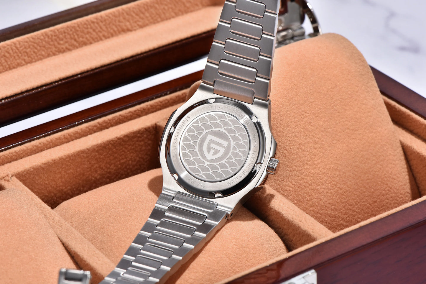 PAGANI DESIGN 2025 New Luxury Quartz Watches For Men Multifunctional Chronograph Moon phase Automatic Date Week Wristwatch Women