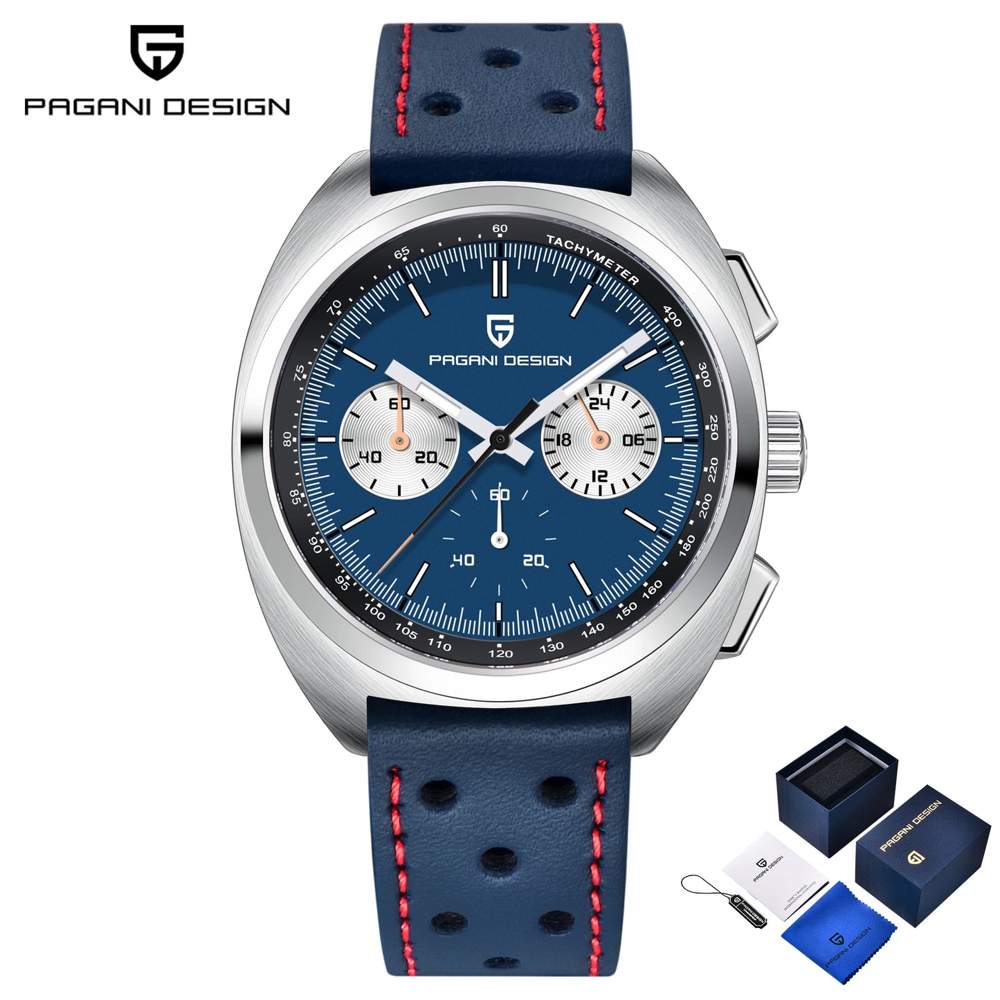 PAGANI DESIGN Men's Watch Luxury Quartz Watches For Man Top Sapphire Mirror Sports Waterproof Wristwatch Clock Gift Box 2025 New