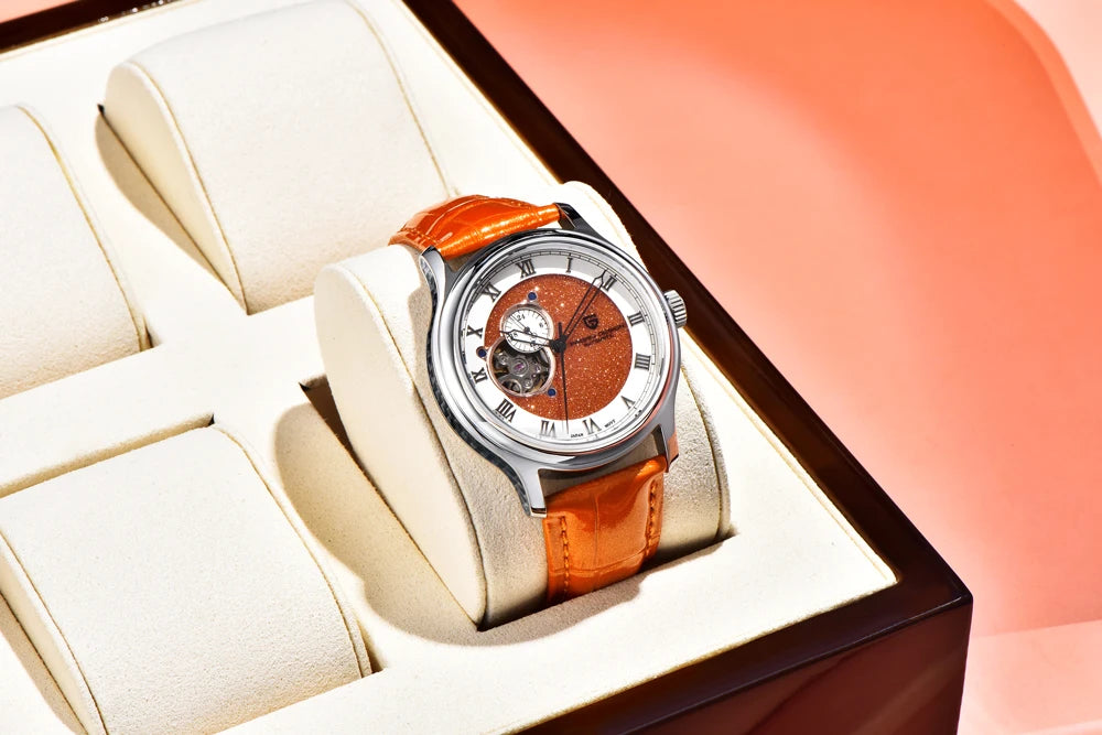 PAGANI DESIGN Tourbillon Men's Mechanical Watches Top Luxury Automatic Watch For Men NH35 Wristwatch Gift AR Sapphire Waterproof