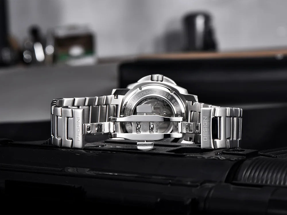 2025 Pagani design top Business Men's Mechanical Watch Luxury Sapphire NH39 stainless steel automatic Men's Watch 20BAR gift box