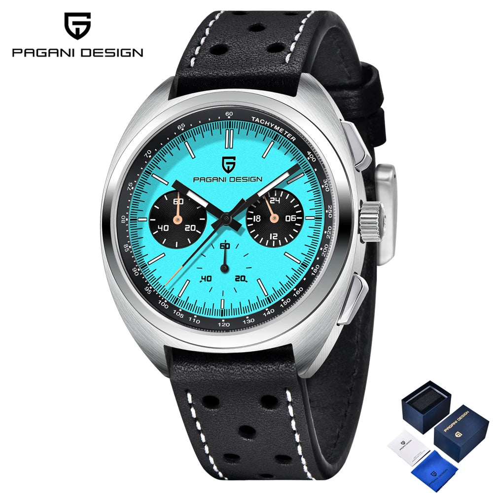 2025 New PAGANI DESIGN Men's Watches Top Luxury Quartz Wristwatch Chronograph Watch For Men AR Sapphire Waterproof Luminous Gift