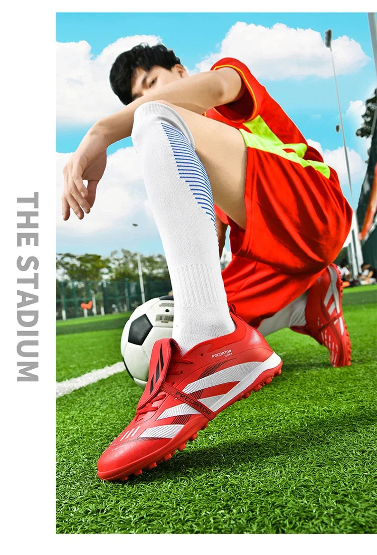 New Men Football Field Boots Casual Comfortable Professional Outdoor Football Shoes Tenis Sport Wear Society Cleats Soccer Shoes