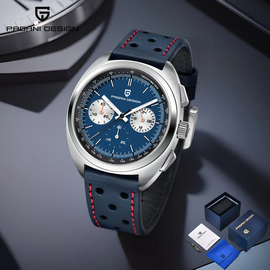 PAGANI DESIGN Men's Watch Luxury Quartz Watches For Man Top Sapphire Mirror Sports Waterproof Wristwatch Clock Gift Box 2025 New