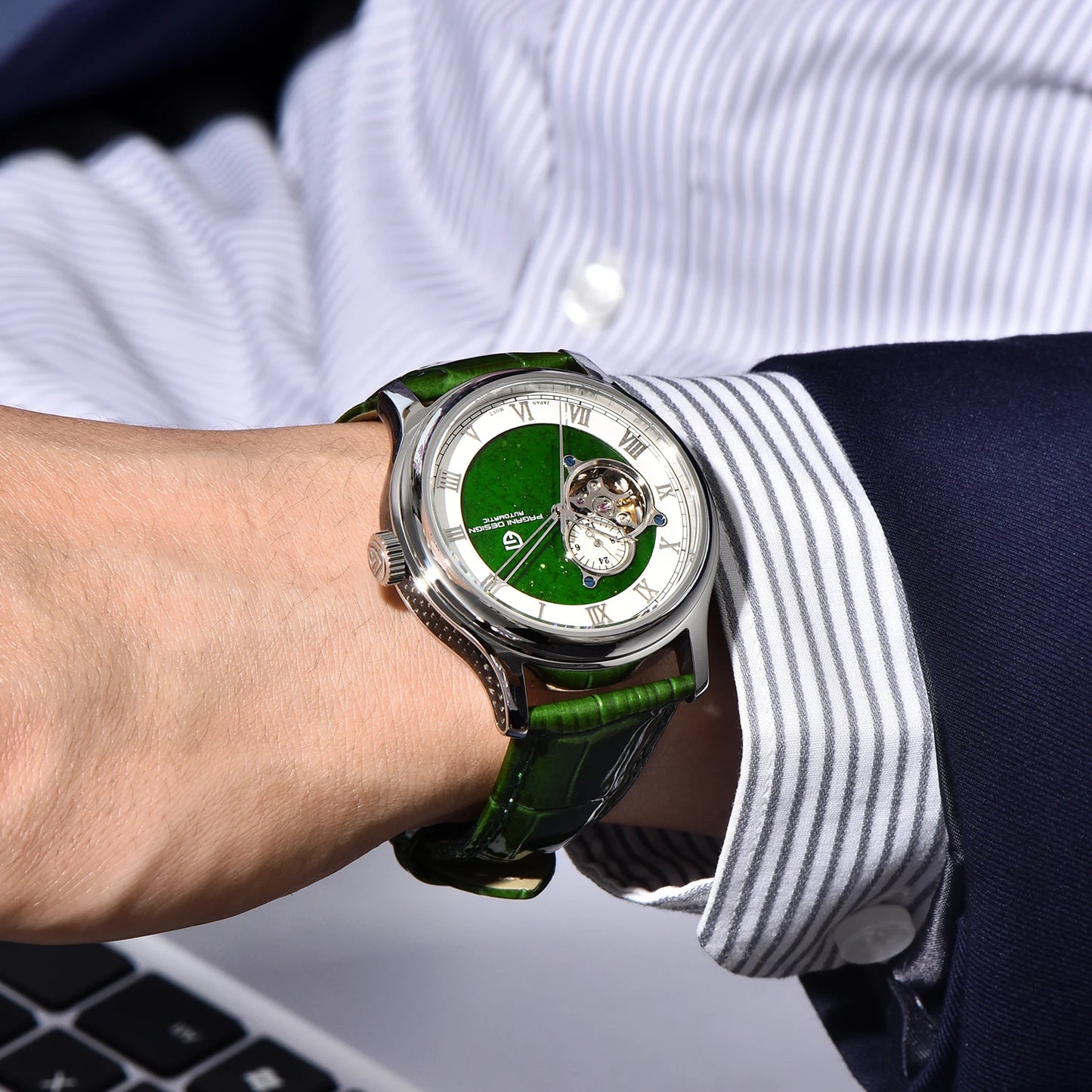 PAGANI DESIGN Tourbillon Men's Mechanical Watches Top Luxury Automatic Watch For Men NH35 Wristwatch Gift AR Sapphire Waterproof