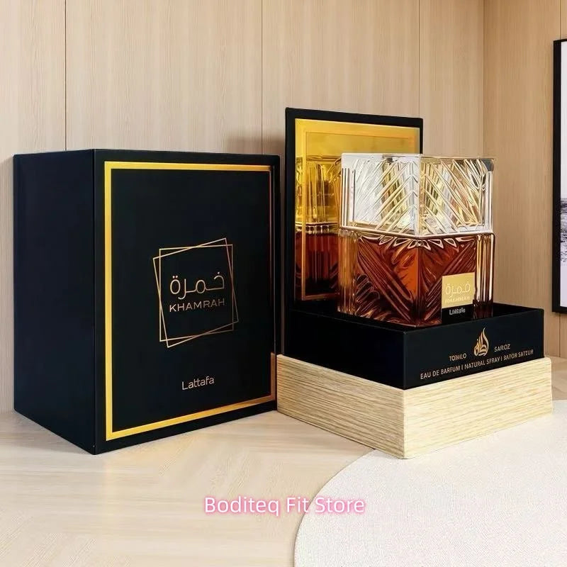 Lattafa Khamrah Qahwa 100ml Unisex Perfume For Men And Women Perfume Middle East Arab Dubai Perfume