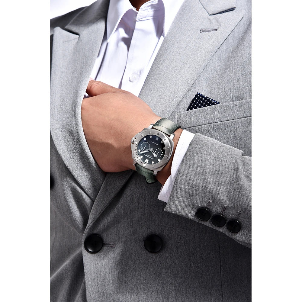 PAGANI DESIGN Mechanical Wristwatches Brand CAL.2C10 watches Sapphire Glass AR coating 200M Waterproof Chrono Clock reloj hombre