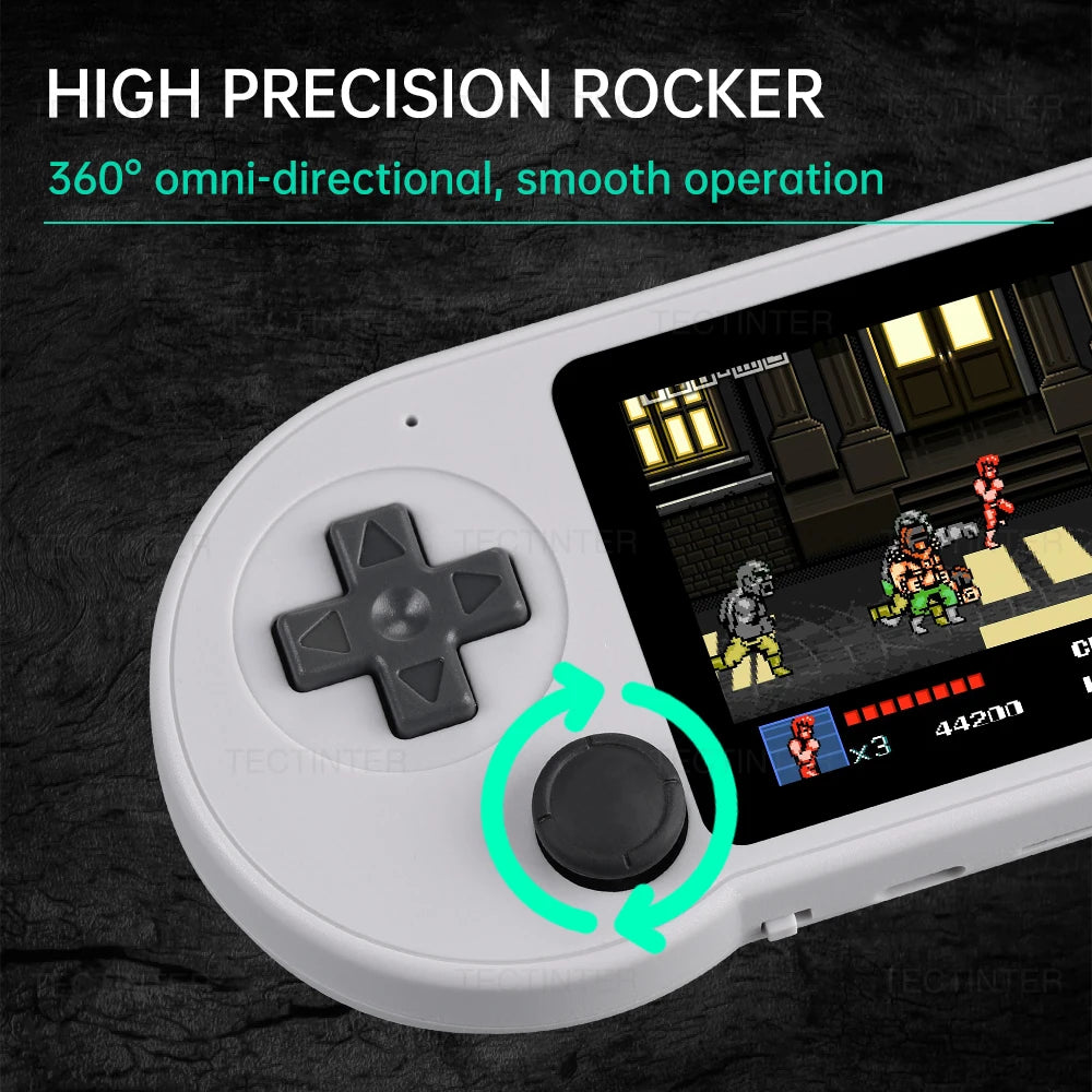 SF2000 3 inch IPS Screen Handheld Game Player Portable Video Game Console Built-in 8000+ Games Retro TV Game Player AV Output