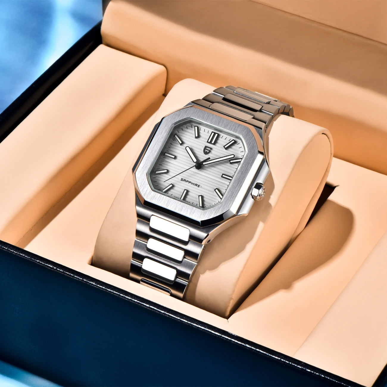 PAGANI DESIGN 2025 Men's Luxury Watch Mechanical Chronograph Quartz Movement Stainless Steel Waterproof Sapphire Crystal