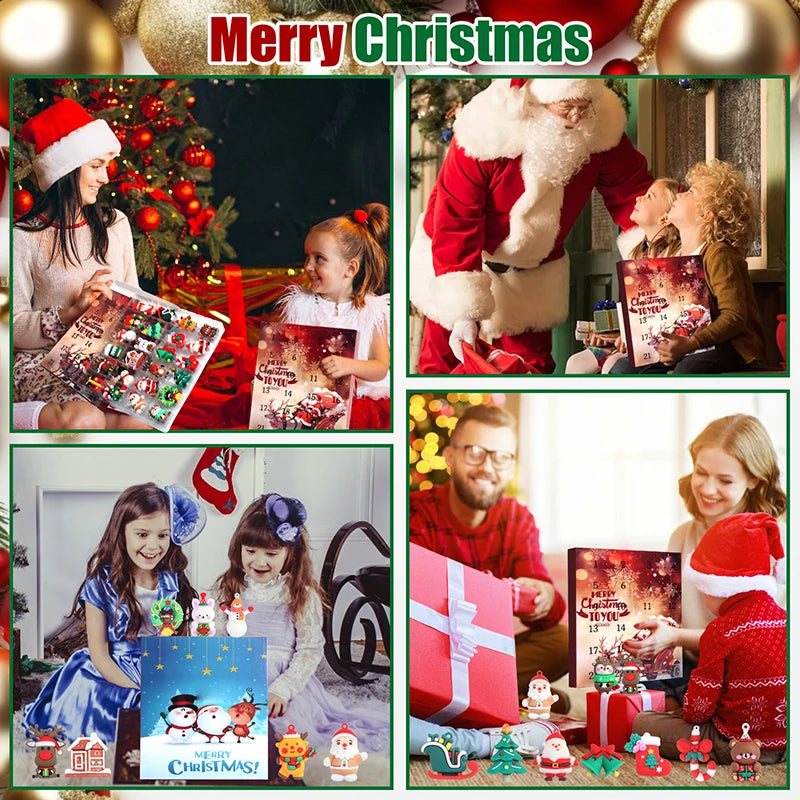 Christmas Advent Calendar, Countdown Calendar Before Christmas,24 Collectible Surprises,The Ideal Christmas Gift, Suitable For B