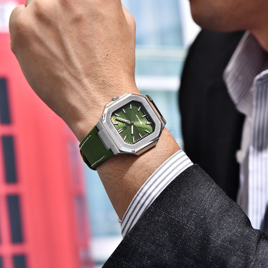 PAGANI DESIGN 2025 Men's Luxury Watch Mechanical Chronograph Quartz Movement Stainless Steel Waterproof Sapphire Crystal