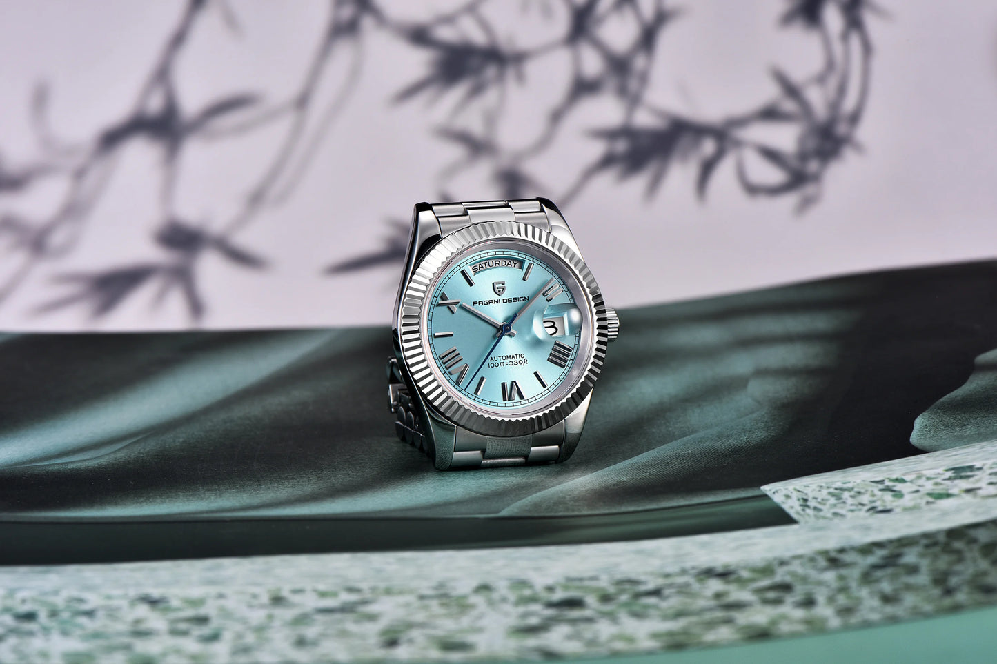 PAGANI DESIGN 2025 New Luxury Rose Gold DD40 Automatic Watch For Men NH36A Mechanical Wristwatch Men Stainless steel Waterproof