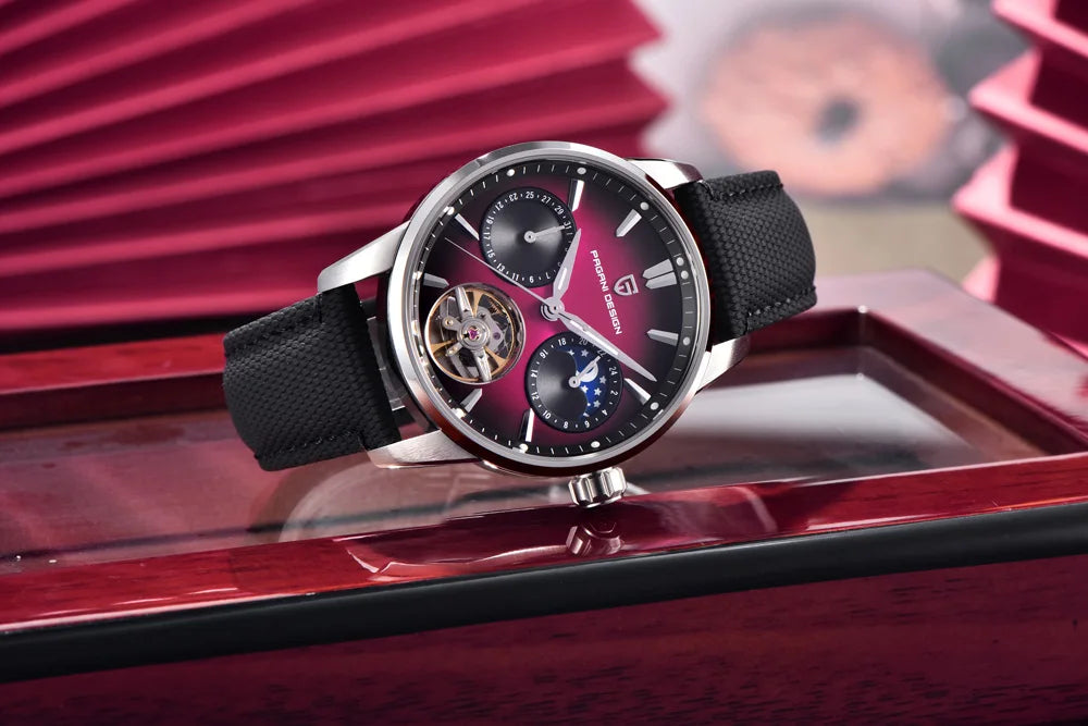 PAGANI DESIGN Men's Watch 2025 New Mechanical Watches For Man Luxury Sapphire Mirror Automatic Wristwatch Sport Waterproof Clock