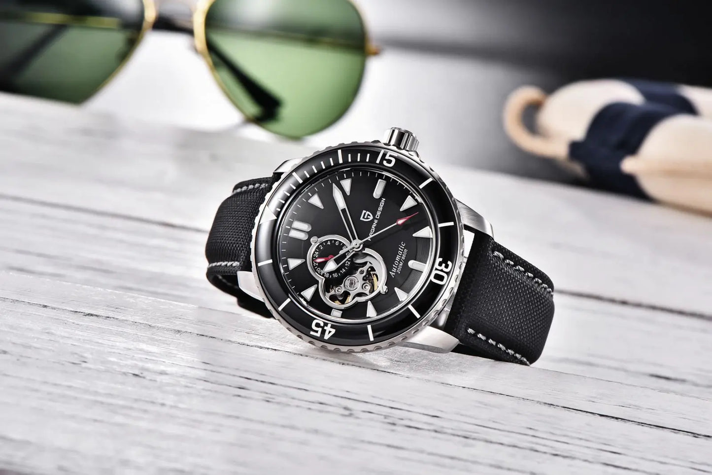 PAGANI DESIGN Top Luxury Men's Watch Sport NH39 Mechanical Automatic Watch Super Bright Luminous Sapphire Glass Watches for Man