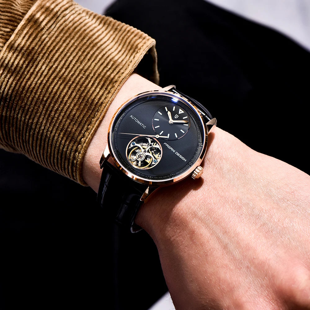 2025 New PAGANI DESIGN 42MM Men's Mechanical Watches Luxury Business Waterproof 10Bar Stainless Steel Automatic Watch for Men