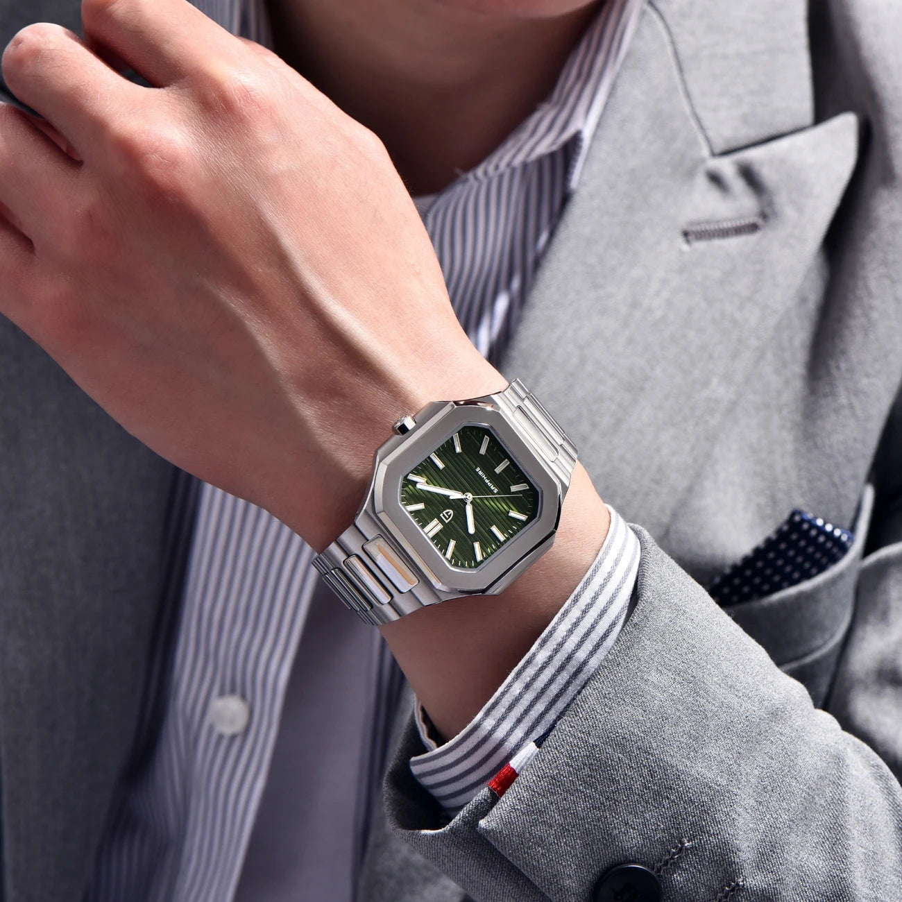 PAGANI DESIGN 2025 Men's Luxury Watch Mechanical Chronograph Quartz Movement Stainless Steel Waterproof Sapphire Crystal