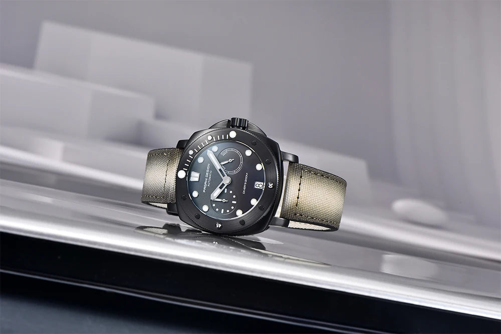 PAGANI DESIGN Mechanical Wristwatches Brand CAL.2C10 watches Sapphire Glass AR coating 200M Waterproof Chrono Clock reloj hombre