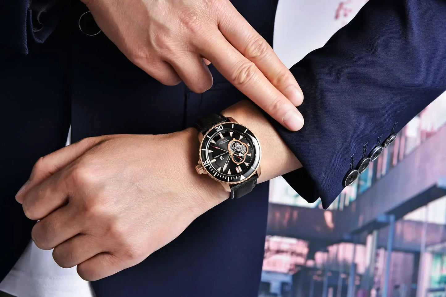 PAGANI DESIGN Top Luxury Men's Watch Sport NH39 Mechanical Automatic Watch Super Bright Luminous Sapphire Glass Watches for Man