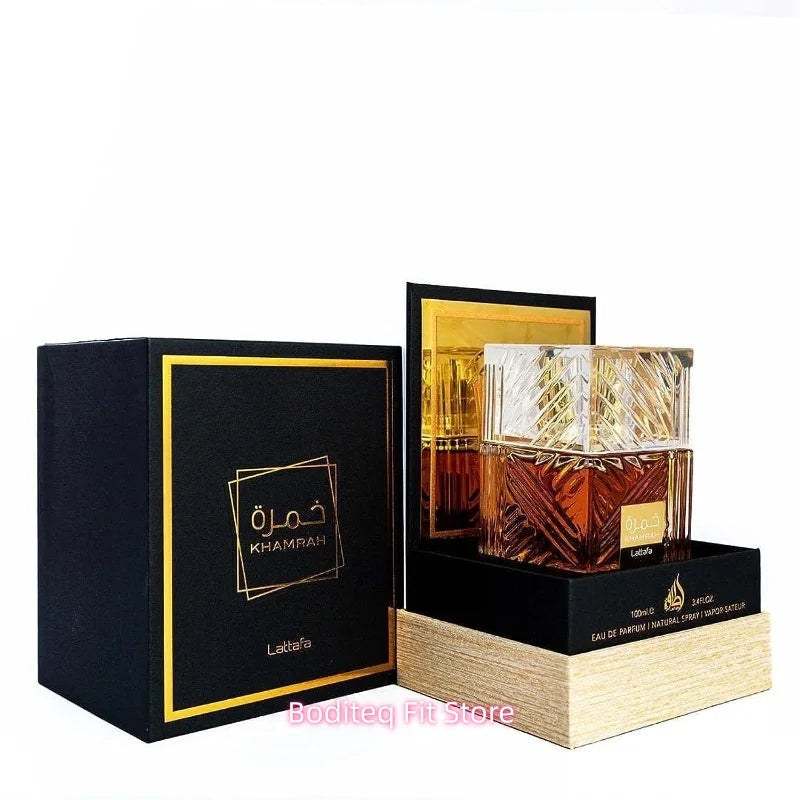 Lattafa Khamrah Qahwa 100ml Unisex Perfume For Men And Women Perfume Middle East Arab Dubai Perfume