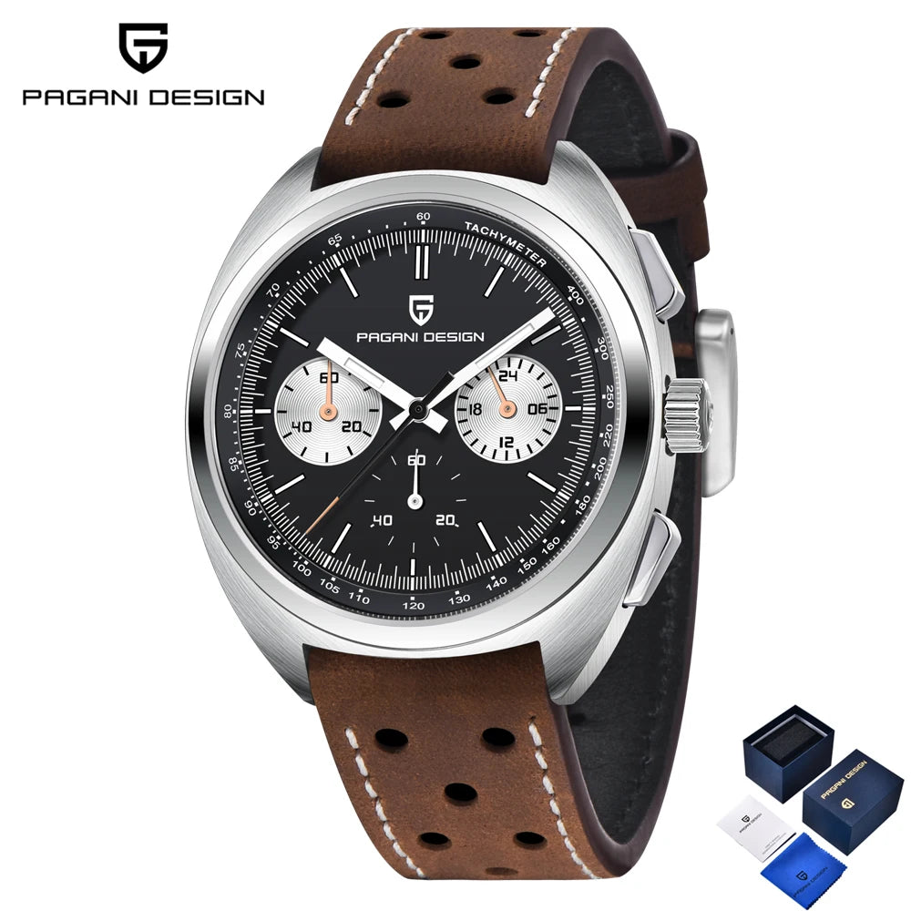 2025 New PAGANI DESIGN Men's Watches Top Luxury Quartz Wristwatch Chronograph Watch For Men AR Sapphire Waterproof Luminous Gift