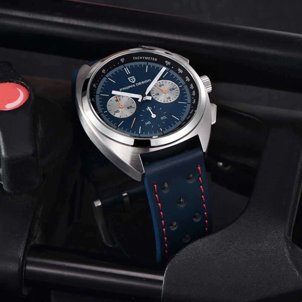 PAGANI DESIGN Men's Watch Luxury Quartz Watches For Man Top Sapphire Mirror Sports Waterproof Wristwatch Clock Gift Box 2025 New