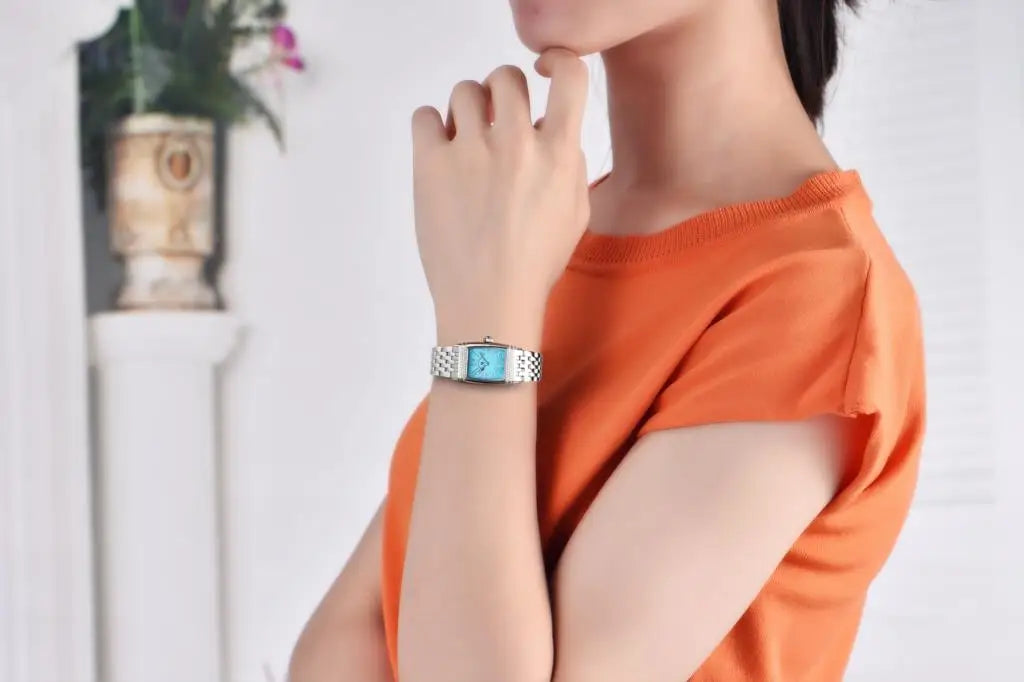 PAGANI DESIGN Women's Quartz Watch Luxury Fashion Sapphire Stainless Steel Waterproof Clock Bracelet Relogio Feminino PD1737