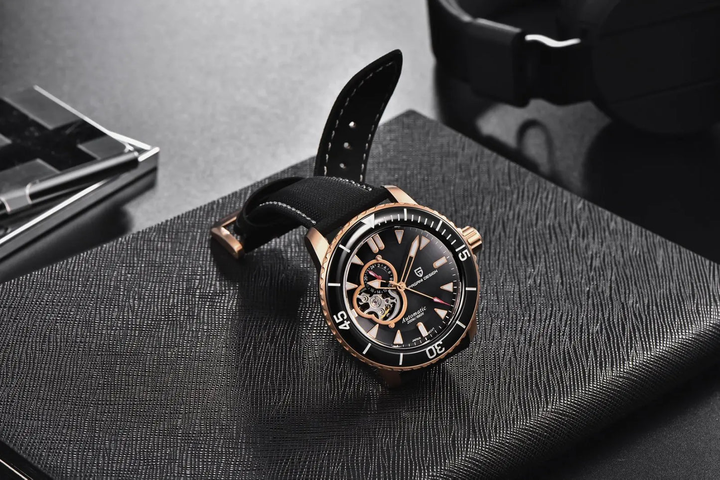 PAGANI DESIGN Top Luxury Men's Watch Sport NH39 Mechanical Automatic Watch Super Bright Luminous Sapphire Glass Watches for Man
