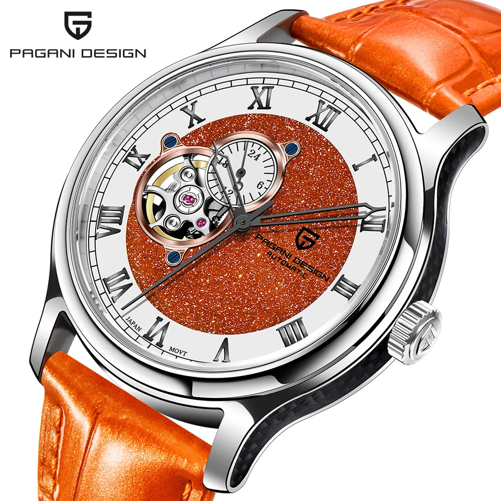 PAGANI DESIGN Tourbillon Men's Mechanical Watches Top Luxury Automatic Watch For Men NH35 Wristwatch Gift AR Sapphire Waterproof