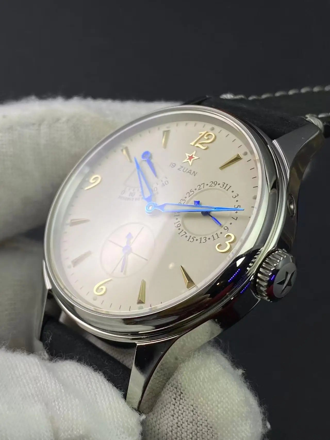 SEAKOSS Seagull ST1780 Movement 1963 Automatic Mechanical Men's Watch Retro Night Light Waterproof Sapphire Luminous Wristwatch