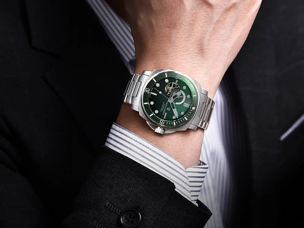 2025 Pagani design top Business Men's Mechanical Watch Luxury Sapphire NH39 stainless steel automatic Men's Watch 20BAR gift box