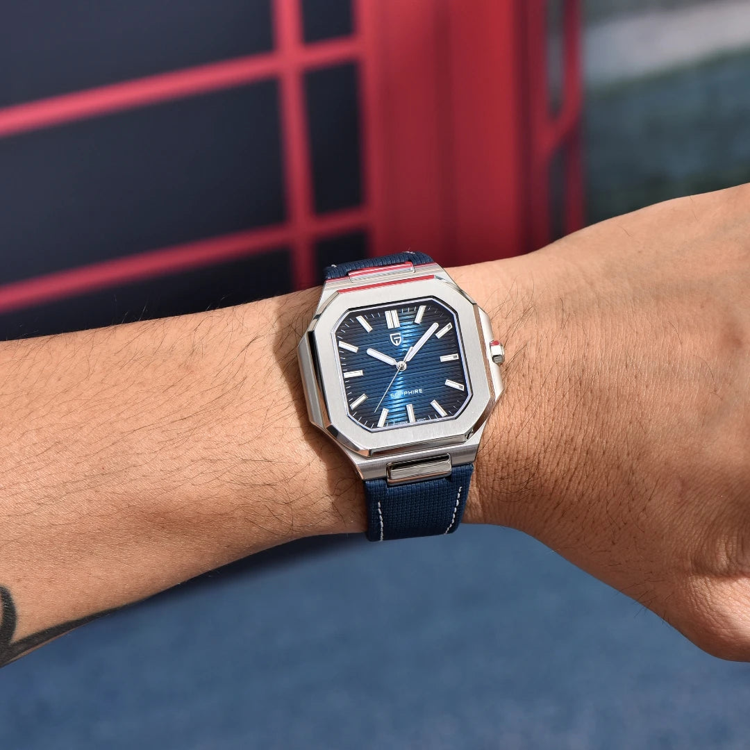 PAGANI DESIGN 2025 Men's Luxury Watch Mechanical Chronograph Quartz Movement Stainless Steel Waterproof Sapphire Crystal