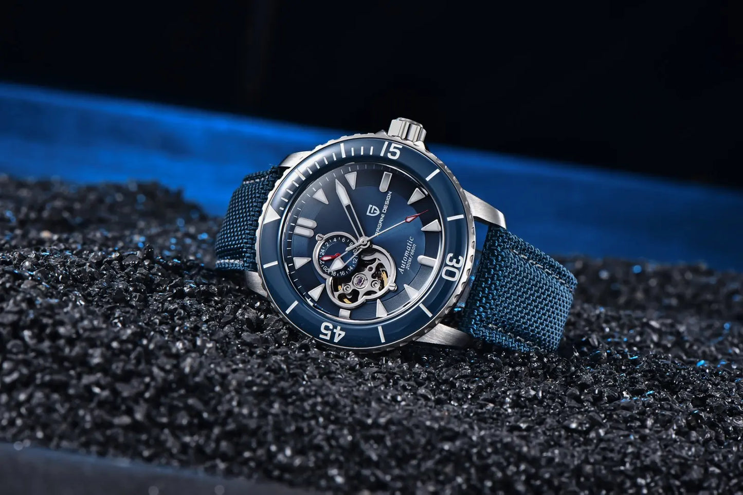 PAGANI DESIGN Top Luxury Men's Watch Sport NH39 Mechanical Automatic Watch Super Bright Luminous Sapphire Glass Watches for Man