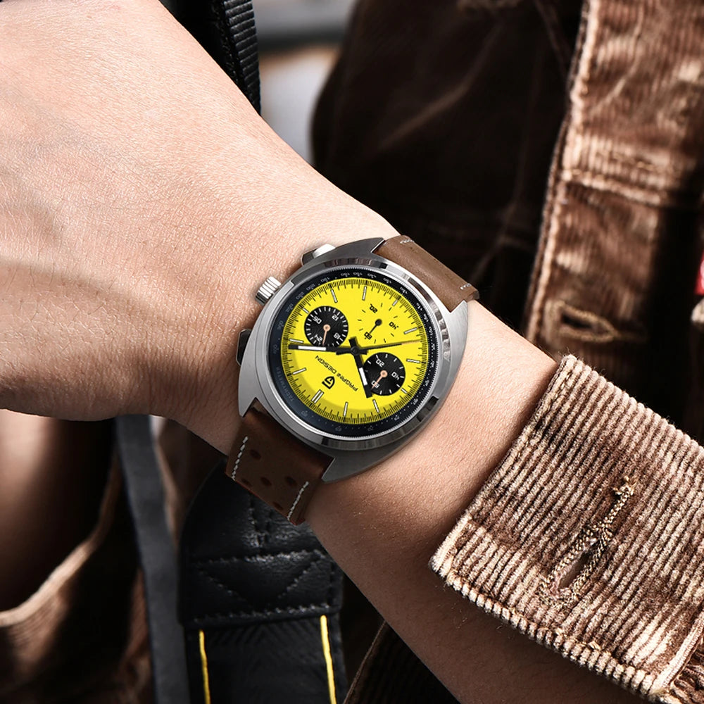 2025 New PAGANI DESIGN Men's Watches Top Luxury Quartz Wristwatch Chronograph Watch For Men AR Sapphire Waterproof Luminous Gift