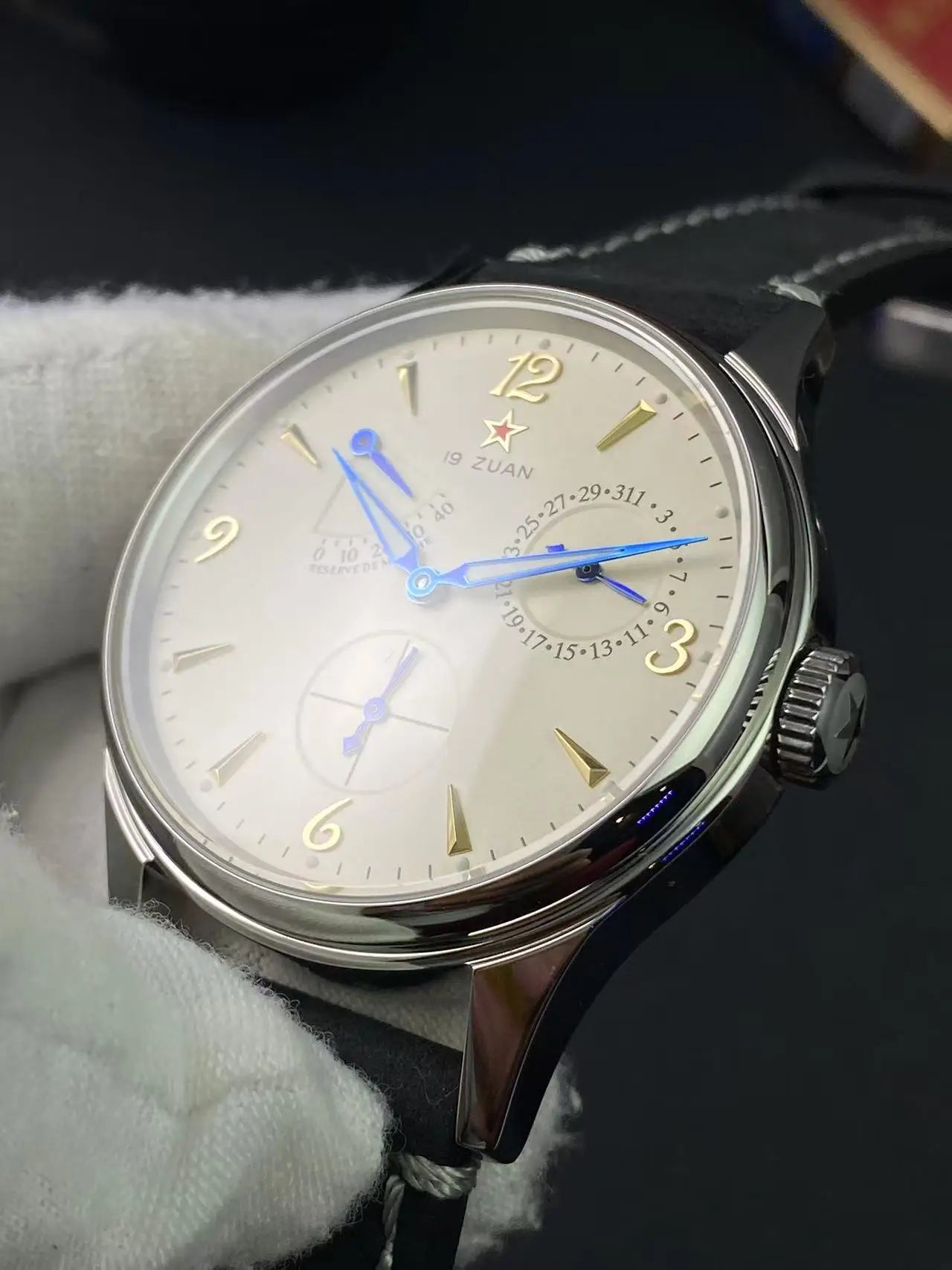 SEAKOSS Seagull ST1780 Movement 1963 Automatic Mechanical Men's Watch Retro Night Light Waterproof Sapphire Luminous Wristwatch