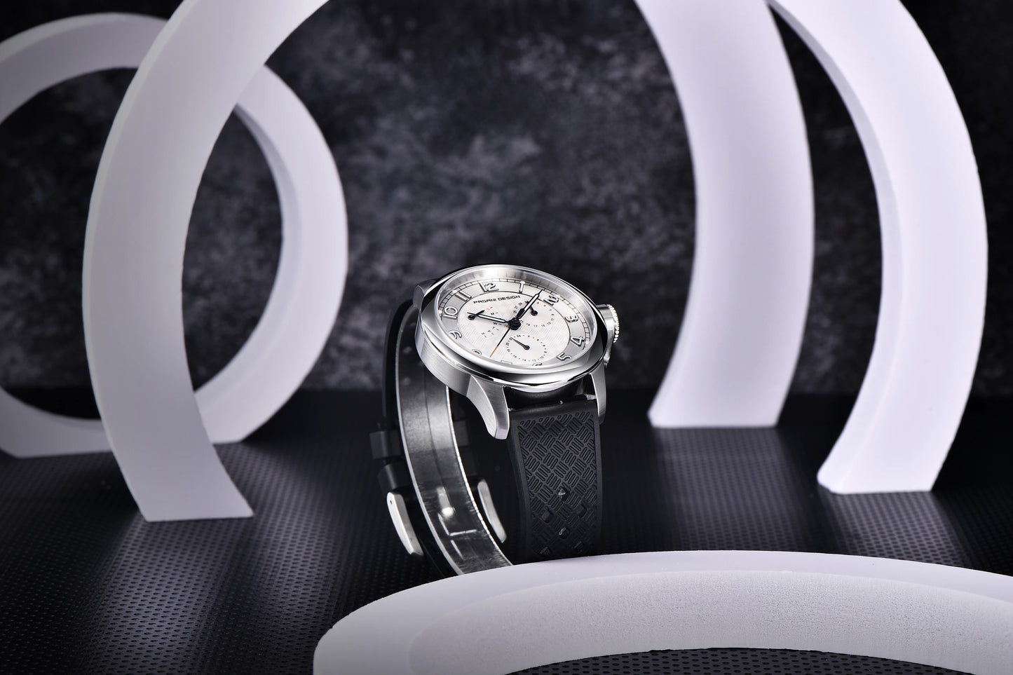 PAGANI DESIGN 2024 New Men's Quartz Watches VH88 Multifunction Stainless Steel Sapphire Business Sport Clock Watch for Men