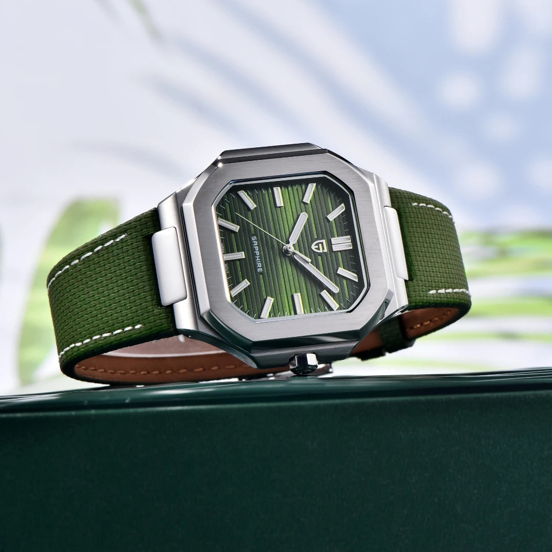 PAGANI DESIGN 2025 Men's Luxury Watch Mechanical Chronograph Quartz Movement Stainless Steel Waterproof Sapphire Crystal