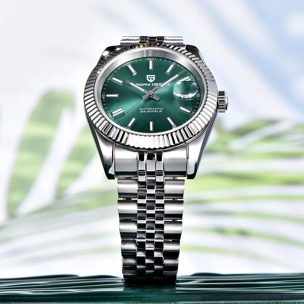 2025 New PAGANI DESIGN PD-1645 V3 Men's Mechanical Watches Business Sapphire Glass Automatic 42MM Stainless Steel Watch for Men