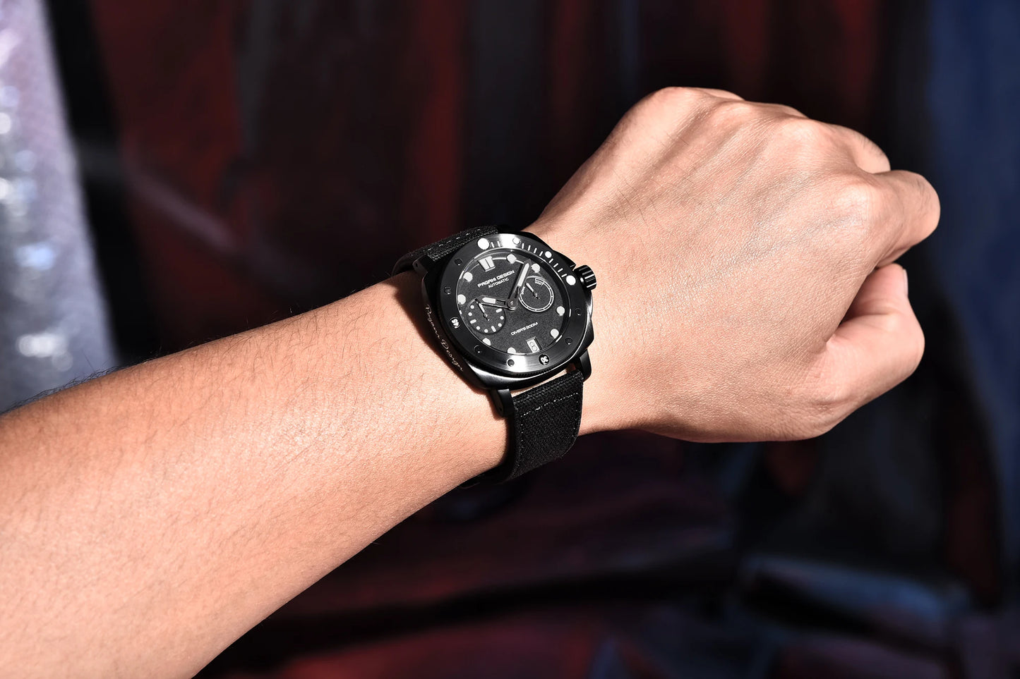 PAGANI DESIGN Mechanical Wristwatches Brand CAL.2C10 watches Sapphire Glass AR coating 200M Waterproof Chrono Clock reloj hombre