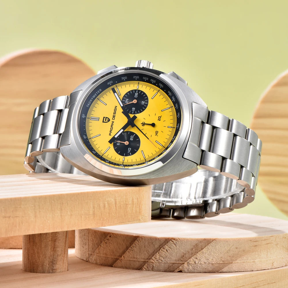 2025 New PAGANI DESIGN Men's Watches Top Luxury Quartz Wristwatch Chronograph Watch For Men AR Sapphire Waterproof Luminous Gift