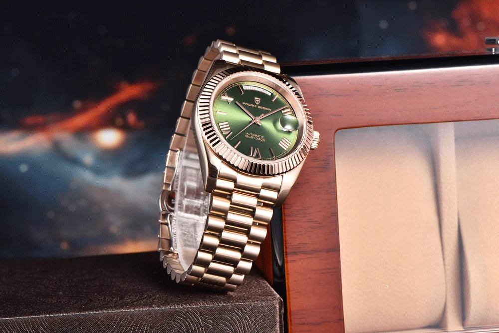 2025 New PAGANI DESIGN Man Watch Luxury Mechanical Watches DD40 Automatic Watches For Man Sports AR Sapphire Mirror Clocks Gifts