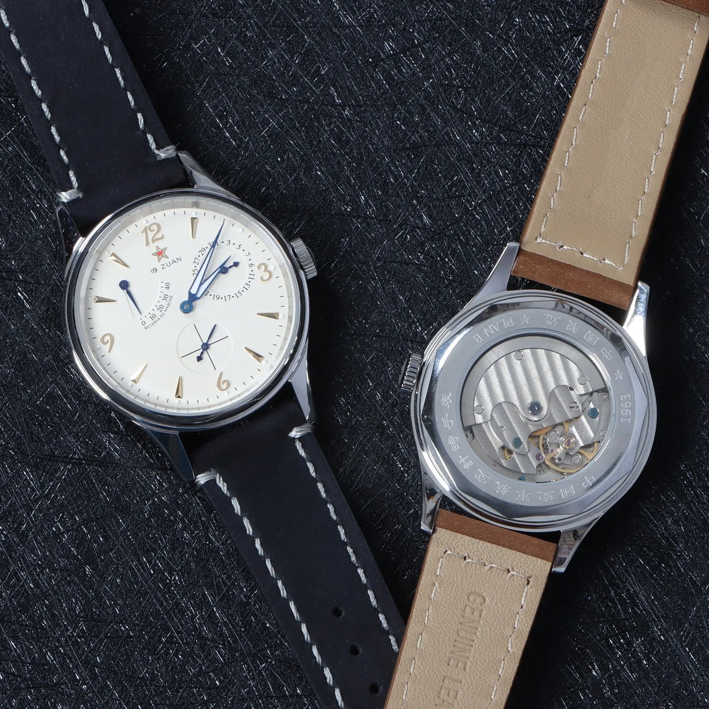 SEAKOSS Seagull ST1780 Movement 1963 Automatic Mechanical Men's Watch Retro Night Light Waterproof Sapphire Luminous Wristwatch