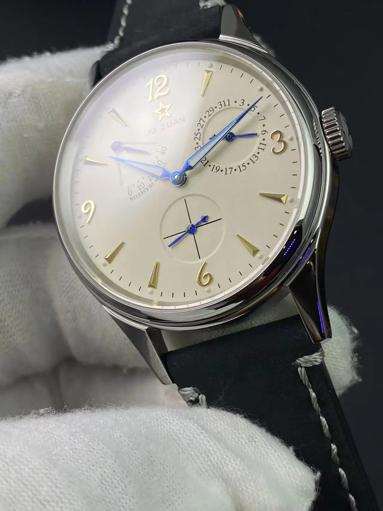 SEAKOSS Seagull ST1780 Movement 1963 Automatic Mechanical Men's Watch Retro Night Light Waterproof Sapphire Luminous Wristwatch