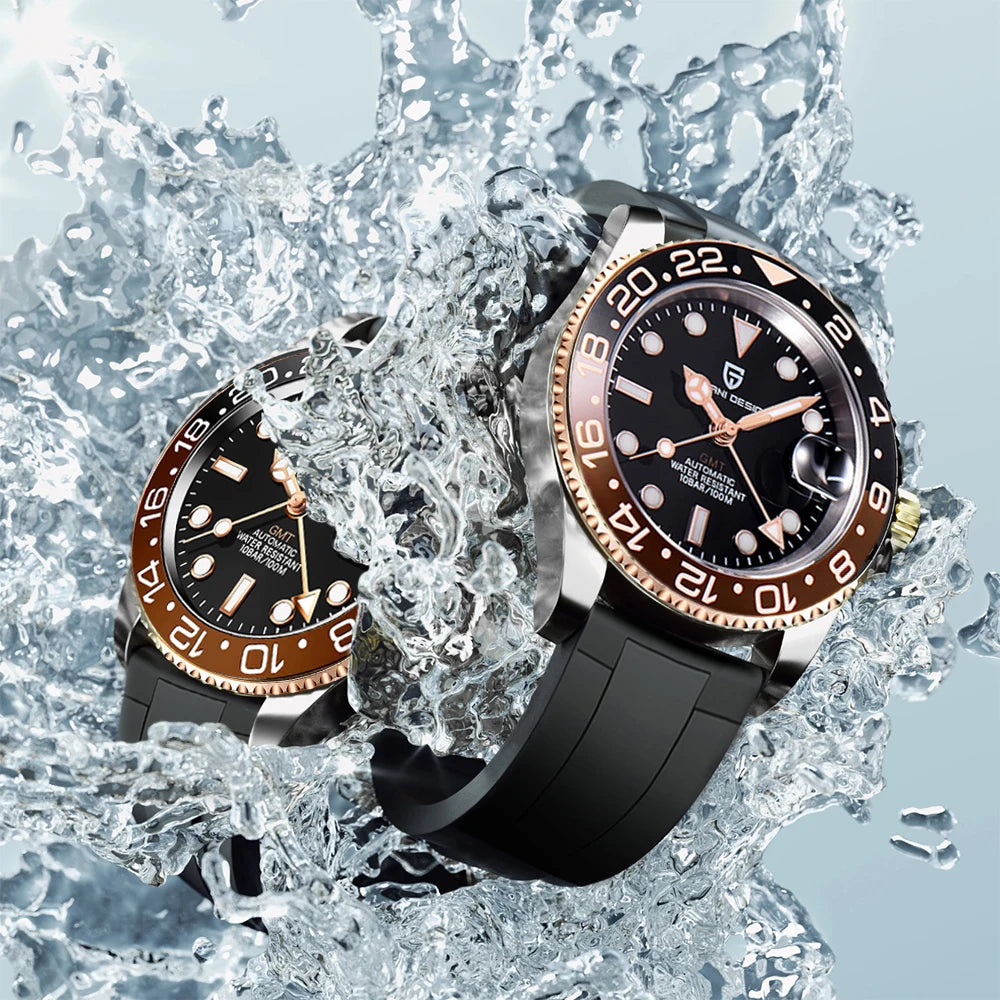 PAGANI DESIGN Men Watch Original Automatic Mechanical Watch For Man Scale Waterproof Luminous StainlessSteel watch Reloj PD-1662