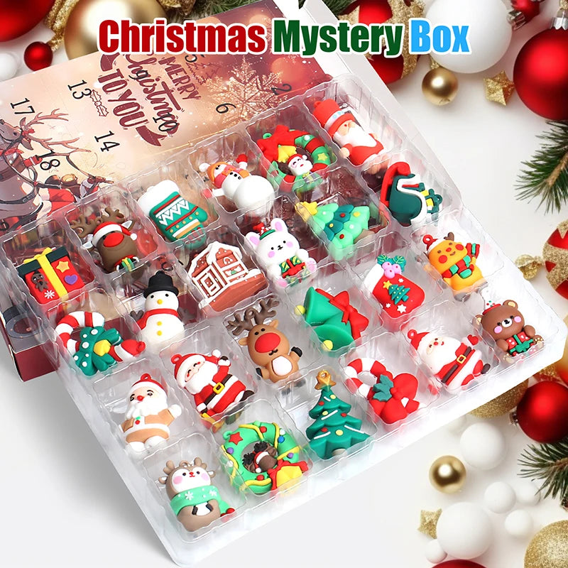 Christmas Advent Calendar, Countdown Calendar Before Christmas,24 Collectible Surprises,The Ideal Christmas Gift, Suitable For B