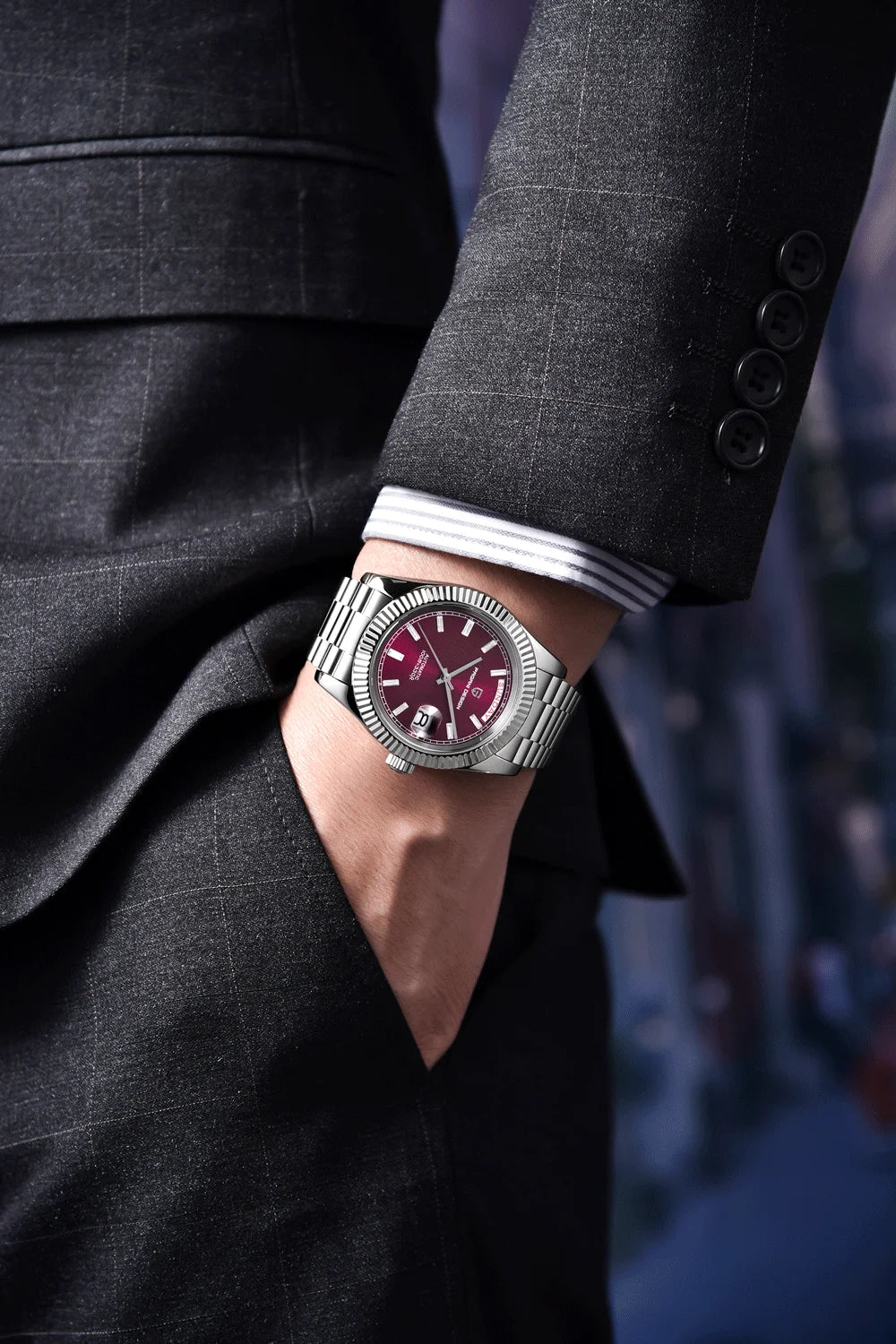 2025 New PAGANI DESIGN Man Watch Luxury Mechanical Watches DD40 Automatic Watches For Man Sports AR Sapphire Mirror Clocks Gifts