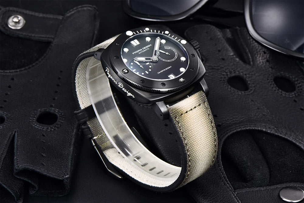 PAGANI DESIGN Mechanical Wristwatches Brand CAL.2C10 watches Sapphire Glass AR coating 200M Waterproof Chrono Clock reloj hombre