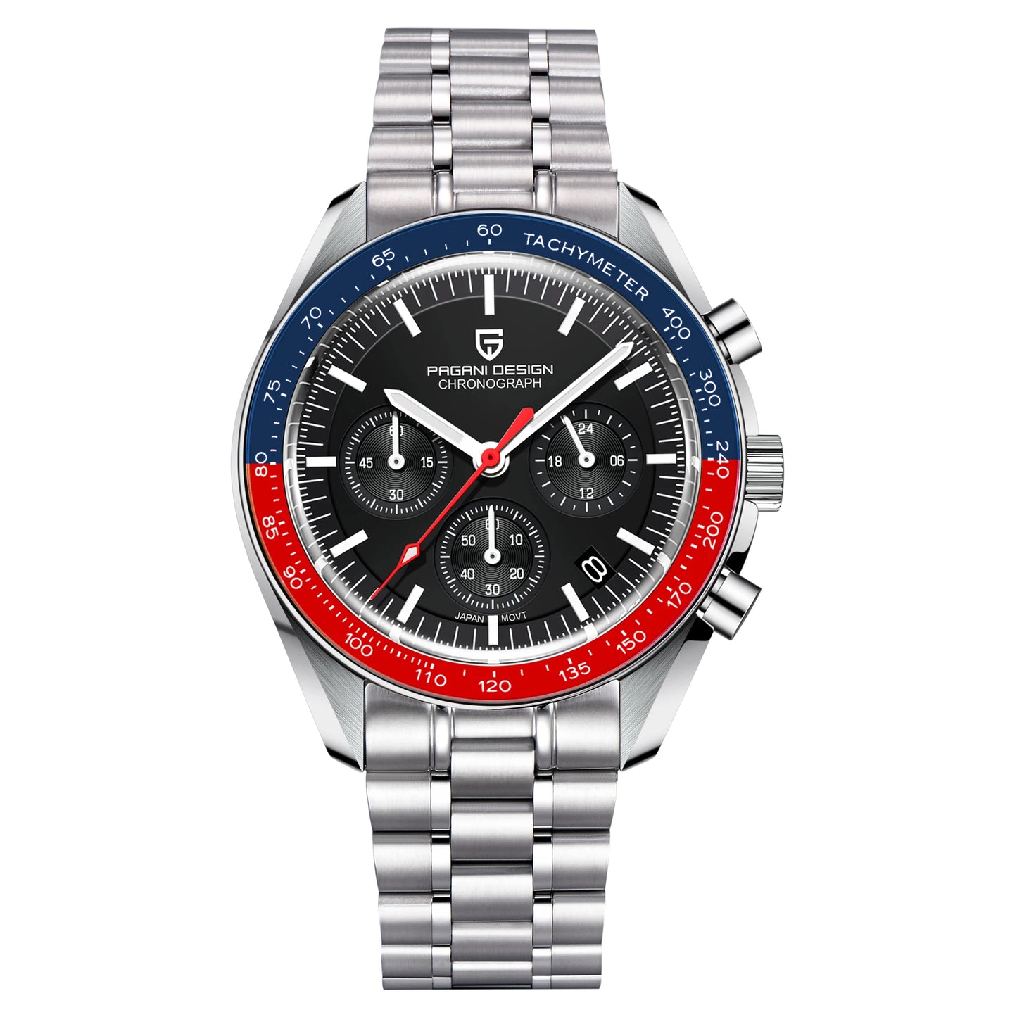 PAGANI DESIGN 2025 Men's Watches Luxury Quartz Watch For Man Chronograph AR Sapphire Mirror Auto Date Wrist Watches Reloj Hombre