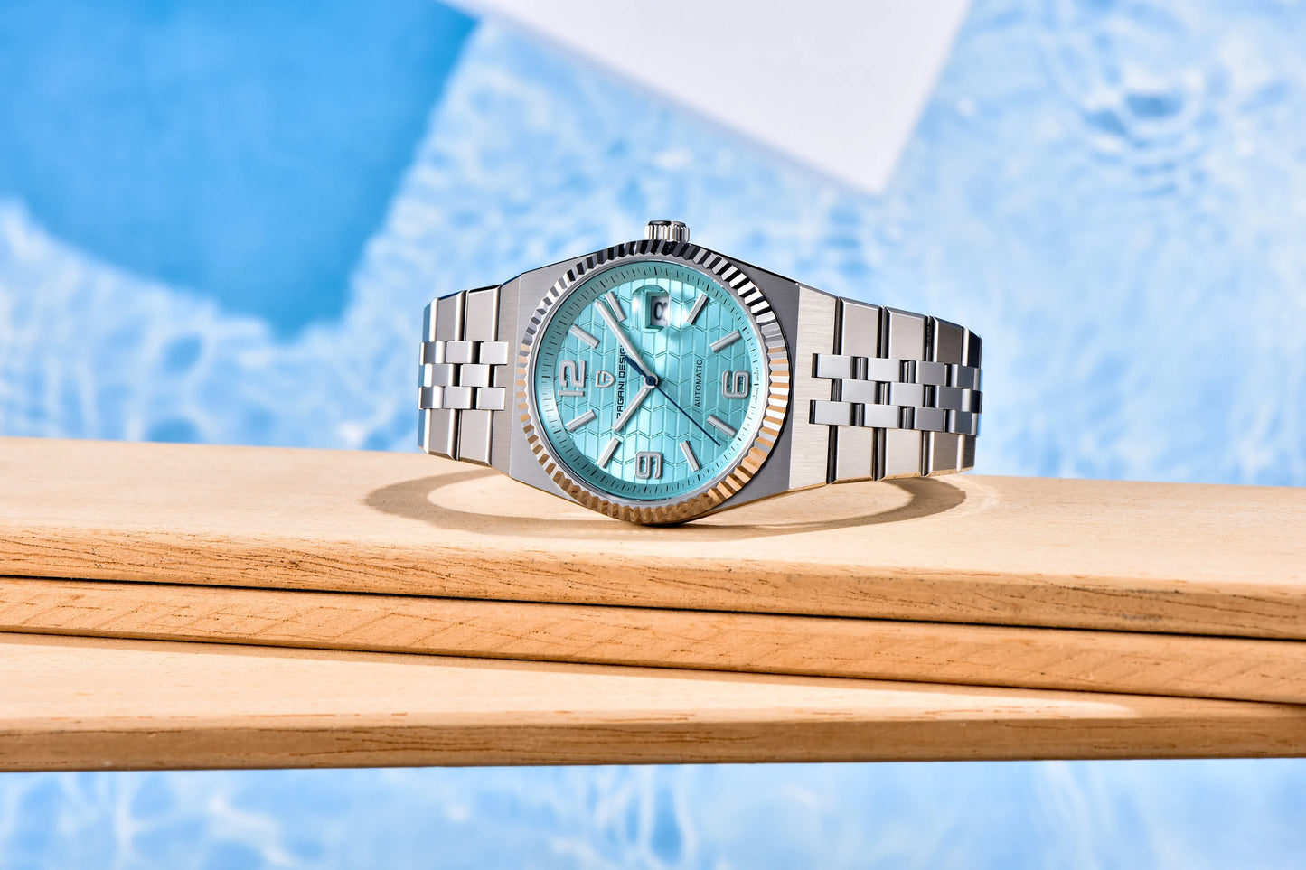 PAGANI DESIGN 3D Rhombus Dial Watches Luxury Automatic Watch Men Stainless steel Mechanical Wristwatch For Gift Box 2025 New